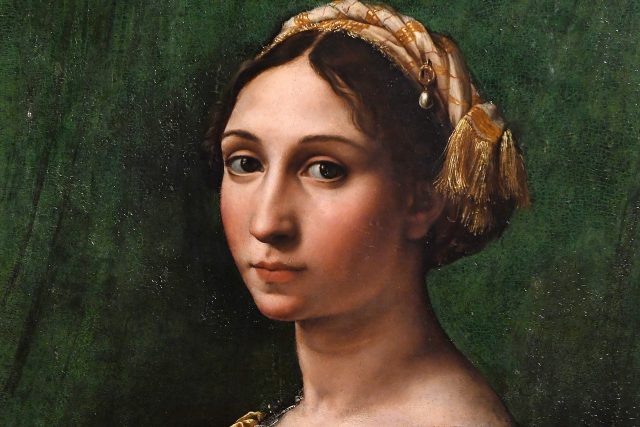 Portrét mladé ženy  (Raffaello Sanzio 1483-1520) | foto: Profimedia
