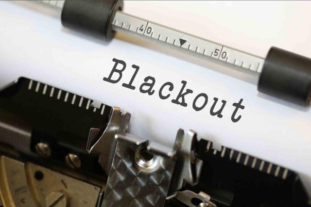 Blackout  (Ilustrační snímek) | foto: Nick Youngson,  CC BY-SA 3.0