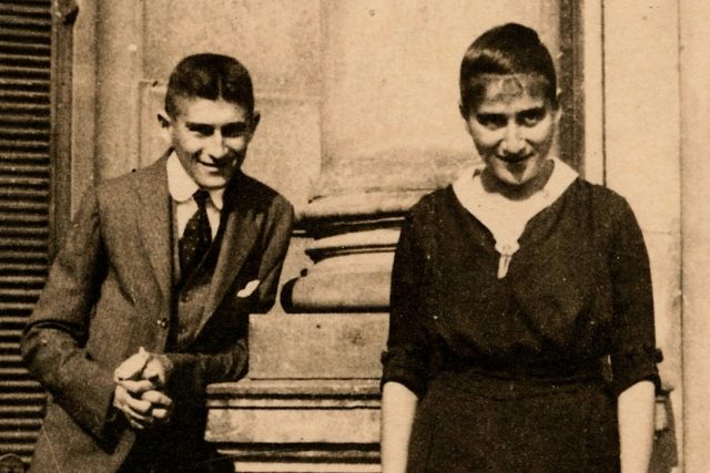 Franz Kafka a jeho sestra Otýlie Davidová | foto: Profimedia