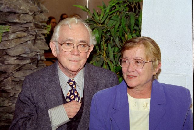 Josef Škvorecký a Zdena Salivarová  (2001) | foto: Profimedia