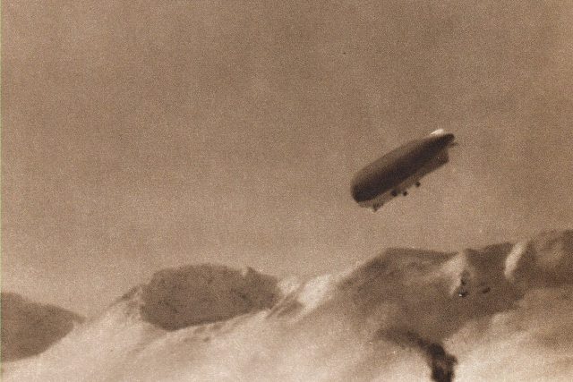 Výprava vzducholodi Italia,  které se zúčastnil i František Běhounek | foto: archiv Václava Šorela