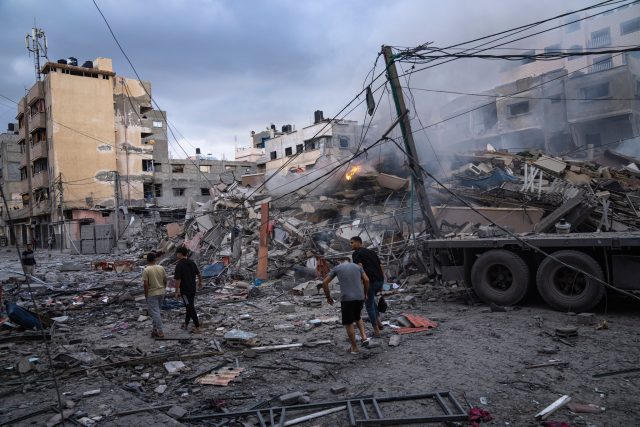Humanitární situace v Pásmu Gazy je v důsledku izraelské vojenské operace kritická | foto: Profimedia