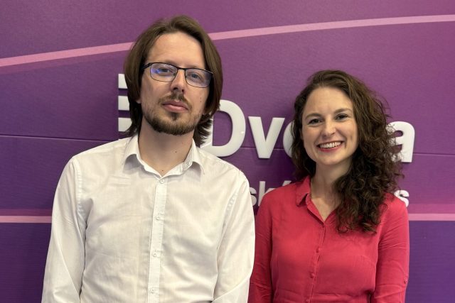 Luboš Brabenec a Pavla Hubálková | foto: Kateřina Dvořáková,  Český rozhlas