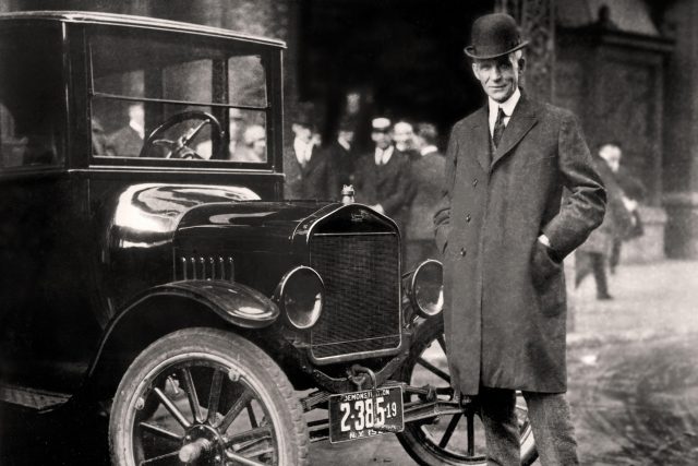 Henry Ford a model T  (1921) | foto: Profimedia
