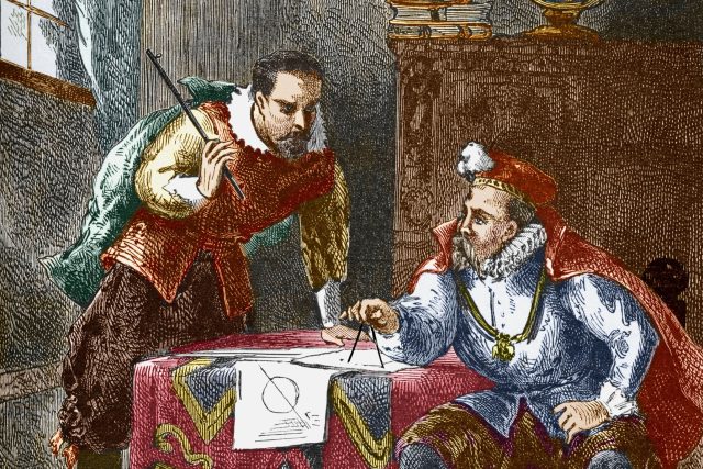Johannes Kepler a Tycho Brahe | foto: Profimedia