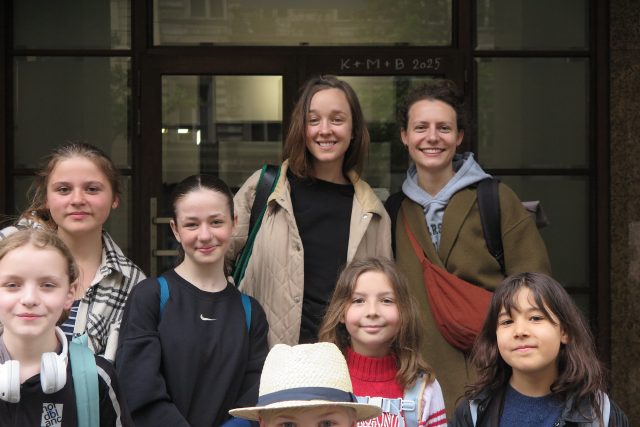 Na dětství v Dismanově souboru vzpomínala herečka Denisa Barešová | foto: Josef Kaňka,  Český rozhlas