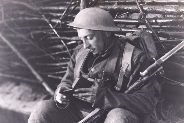 Voják na frontě první světové války | foto: Shutterstock