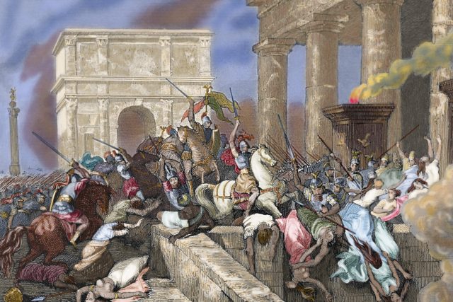 Řím pod útokem Vizigótů | foto: Profimedia