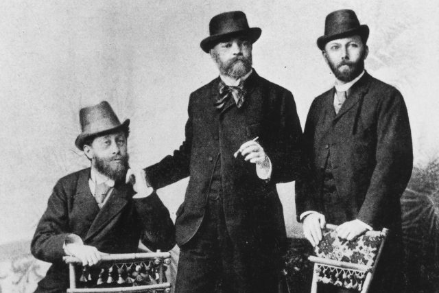 Konzerttrio: Ferdinand Lachner,  Antonín Dvořák a Hanuš Wihan | foto: Profimedia