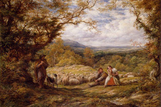 John Linnell: Pasáci ovcí | foto: Unsplash,  Birmingham Museums Trust,  Licence Unsplash