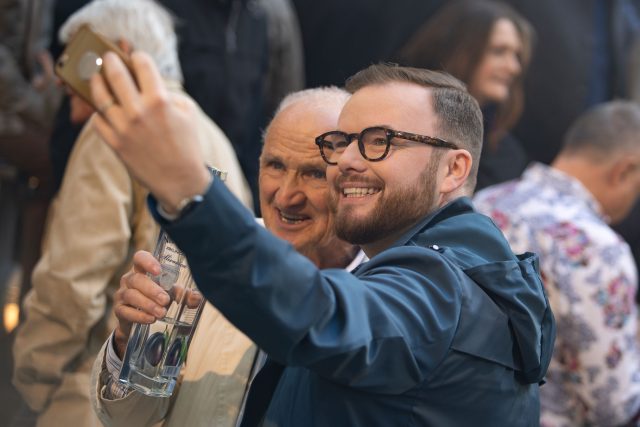 Jazzmani si dělají selfies