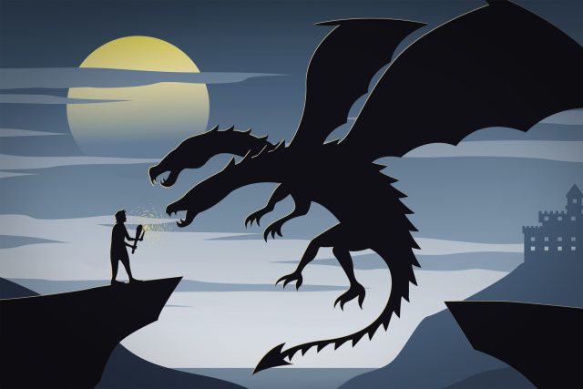 Přemůže Mikeš draka a zachrání princezny? | foto: Shutterstock