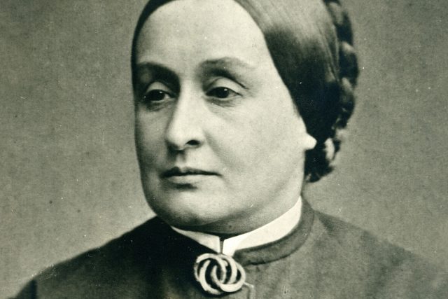 Spisovatelka Karolina Světlá,  kolem 1890 | foto: ČTK