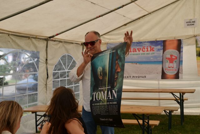Návštěvníci Slavonice Festu měli jako první možnost vidět nový český film Toman. Na snímku režisér Ondřej Trojan | foto: Miroslav Duschek