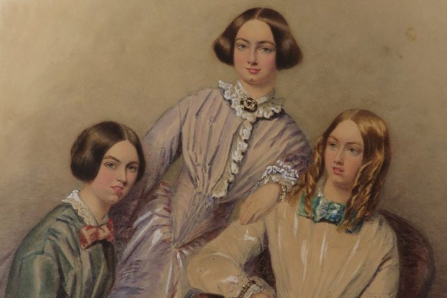 Sir Edwin Landseer: portrét sester Brontëových | foto: Profimedia