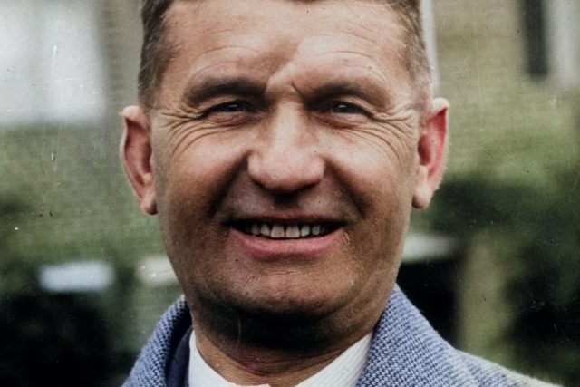 Tomáš Baťa  (digitálně kolorováno) | foto: Harlingue / Roger-Viollet via AFP / Profimedia