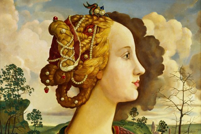 Simonetta Buonaccini si svůj pseudonym zvolila prý podle múzy italských renesančních umělců a dobového ideálu krásy Simonetty Vespucci  (na portrétu) | foto: Profimedia / Mary Evans Picture Library