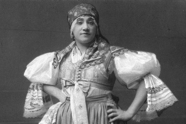 Operní pěvkyně Gabriela Horvátová  (1877–1967) v roli Kostelničky v opeře Leoše Janáčka Její pastorkyňa | foto: ČTK