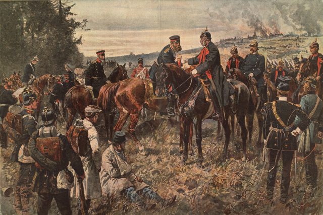 Georg Koch: Bitva u Hradce Králové  (1866) | foto: Profimedia