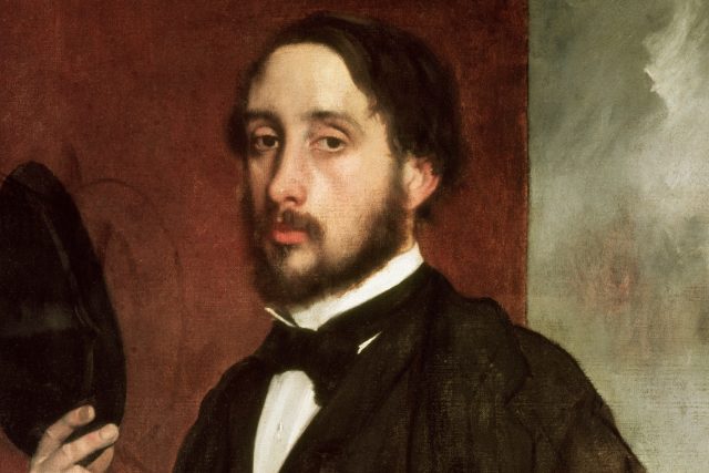Edgar Degas: autoportrét | foto: Bridgeman Images via AFP,  Profimedia