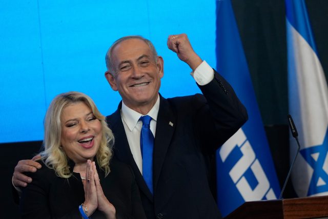 Volby v Izraeli vyhrál bývalý premiér Benjamin Netanjahu | foto: Fotobanka Profimedia