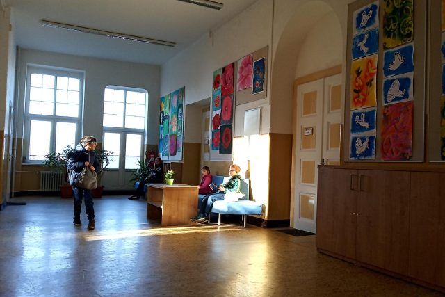 Na základní uměleckou školu v Teplicích už začaly docházet první děti uprchlíků z Ukrajiny | foto: Jana Vitásková,  Český rozhlas