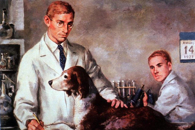 Frederick Grant Banting a Charles Best,  nositelé Nobelovy ceny za objev inzulinu | foto: Profimedia