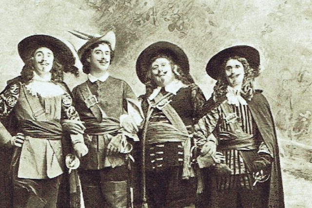Tři mušketýři a d'Artagnan | foto: Profimedia