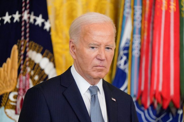 Joe Biden se kandidatury vzdát nehodlá | foto: Elizabeth Frantz,  Reuters