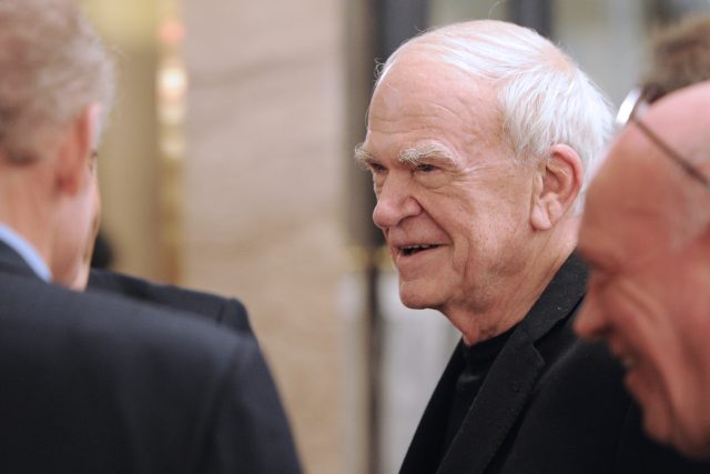 Milan Kundera minulý týden oslavil 85. narozeniny | foto: Miguel Medina/AFP Photo,  Profimedia