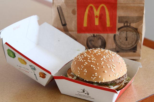 Big Mac od McDonald's  (ilustrační foto) | foto: Profimedia