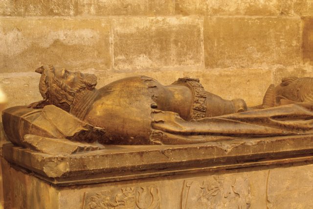 Hrobka českého krále Přemysla Otakara II. v katedrále svatého Víta | foto: Profimedia
