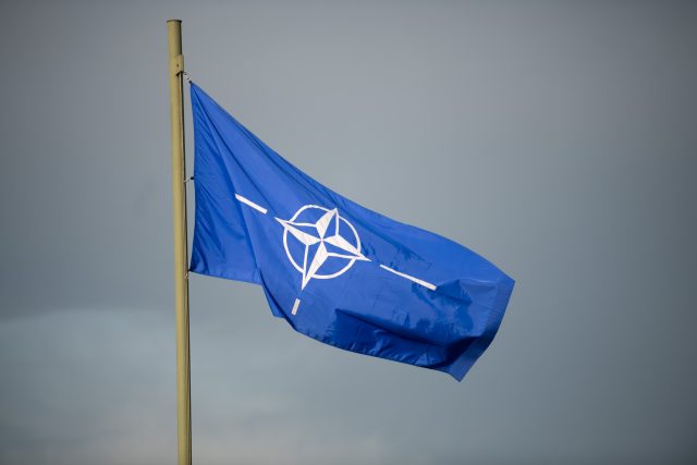 Vlajka NATO | foto: René Volfík,  iROZHLAS.cz