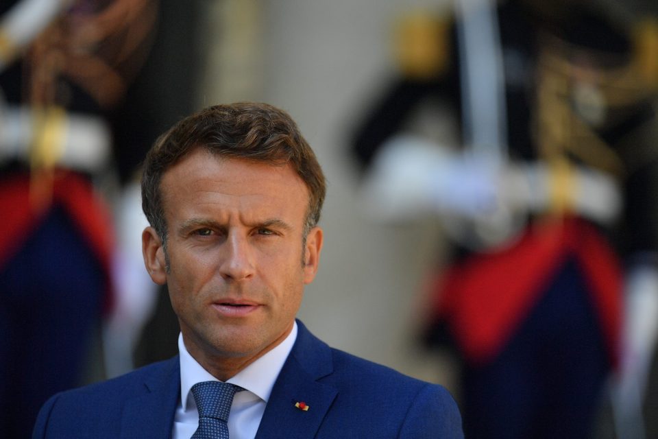 Francouzský prezident Emmanuel Macron | foto: Fotobanka Profimedia