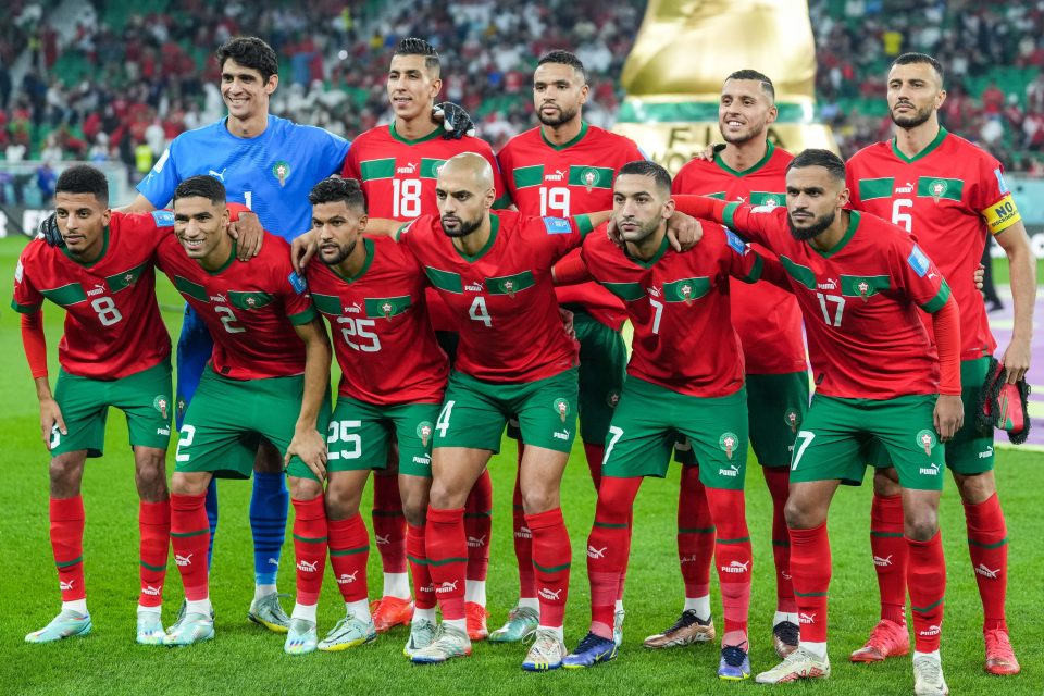 Fotbalový tým Maroka na mistrovství světa v Kataru | foto: Fotobanka Profimedia