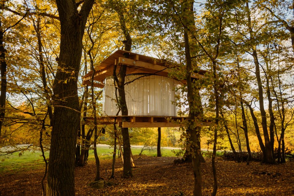 Tree-house,  dvě plošiny a mezi nimi polykarbonát | foto: Česká cena za architekturu