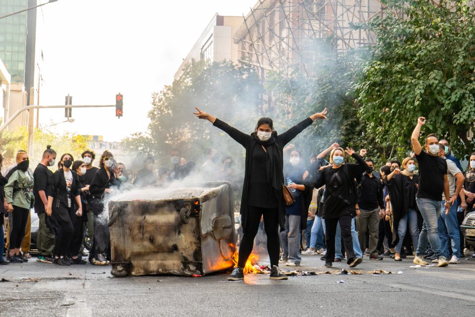 Protesty v Íránu | foto: Profimedia