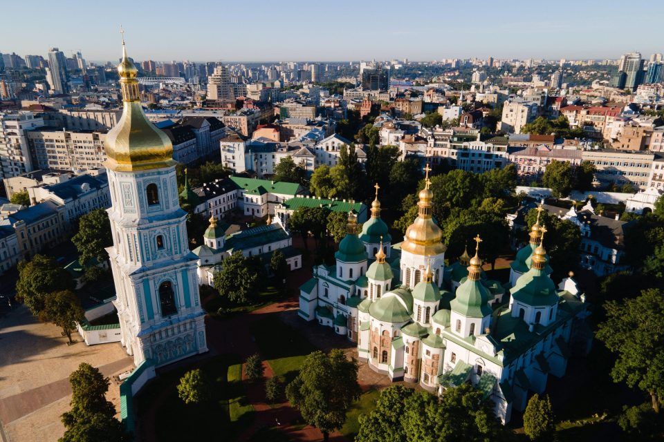 Na seznam ohrožených památek přibyla kyjevská katedrála svaté Sofie | foto: Profimedia
