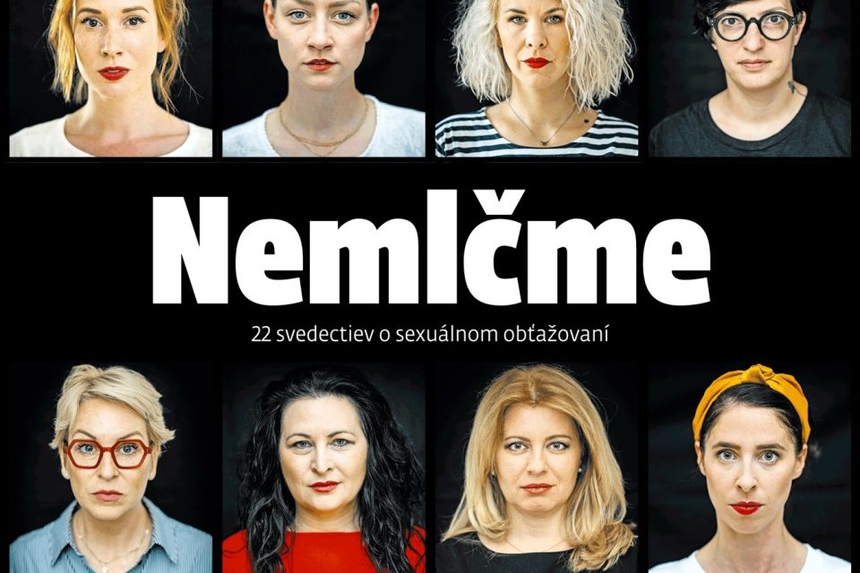 Slovenský deník SME oslovil 22 veřejně známých i neznámých žen,  které mluví o svých zkušenost s nechtěnými dotyky,  vulgárním pokřikováním nebo přímo fyzickým násilím. | foto: SME