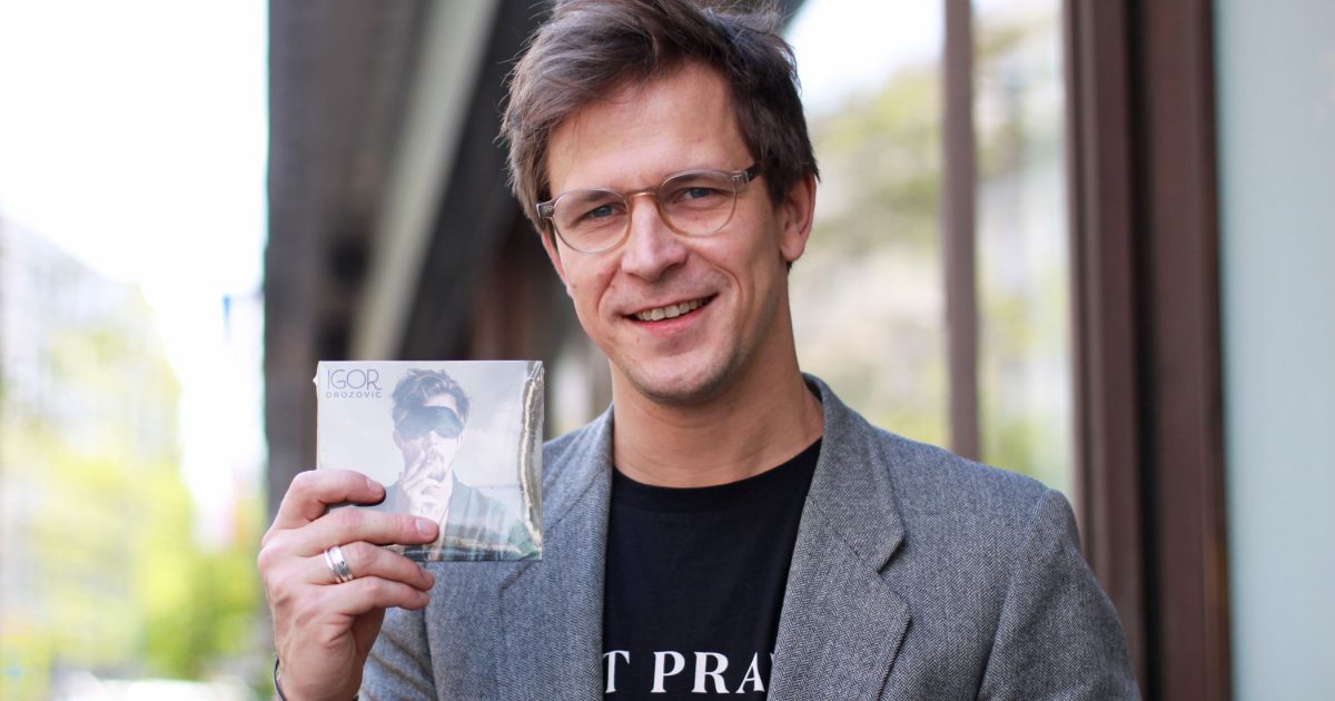 Musician Igor Orozovič releases his first author’s album.  “I’m a peddler and I want to keep everything”